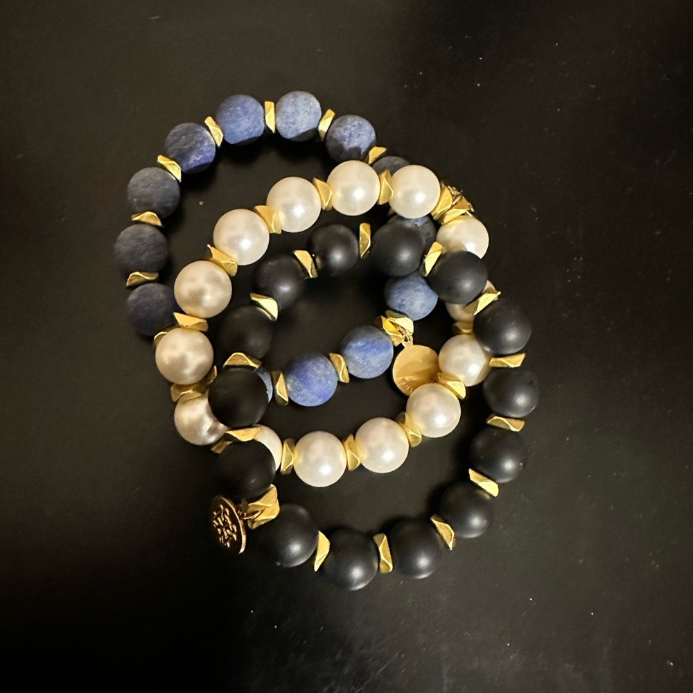 Rustic Cuff Set of 3 Bracelets